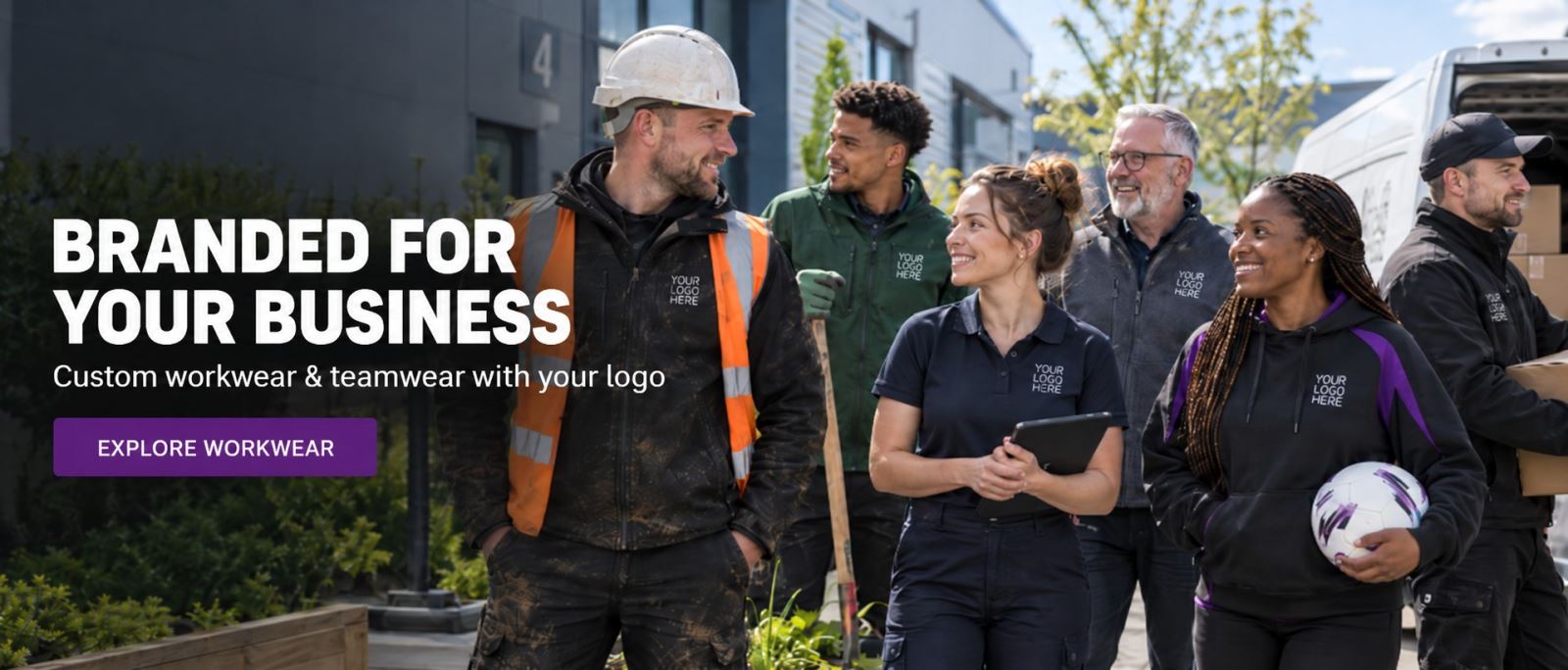 Custom Branded Workwear and Teamwear by Select Personalisation